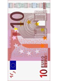 10 Euro Note(Width)